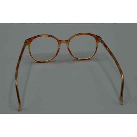 Concorde Eyeglasses Frames Orange Plastic Secretary Geek Chic 53^18 140mm Vtg - Picture 3 of 11